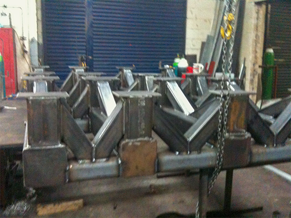 Fabricated Structural Machine Base Frame
