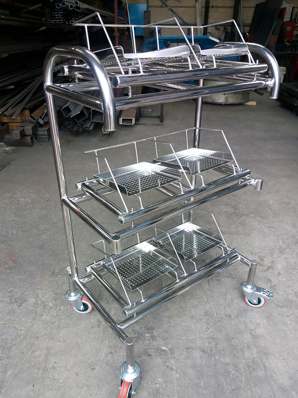 Pod Trolley for Clean Room