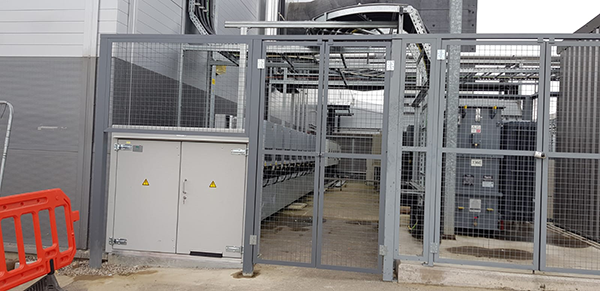 Electricity Compound Gates and Fence