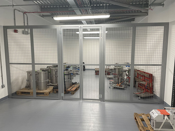 Enclosed Storage Cage